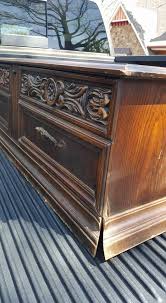 Bondo And Wood Filler Saved This Vintage Chest Wood Filler Furniture Fix Vintage Chest