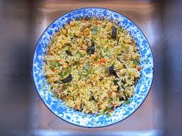 Since, i am here visiting, i will be sharing recipes from my my mama throughout the week. Middle Eastern Roasted Vegetable Rice Healthy Vegan Dish