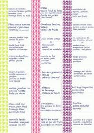 Grille Menus Mega Flemme Planification Des Menus Idee Menu Semaine Menus