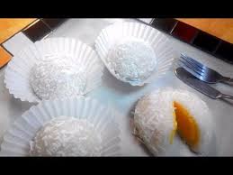 芒果糯米糍 簡單不粘手 mango glutinous rice dumplings youtube glutinous rice mochi recipe desert recipes