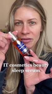 It cosmetics beauty sleep serum review #itcosmetics #skincarereview  #nightserum #wrinklecream #skincare #nighttimeskincare #nightskincareroutine