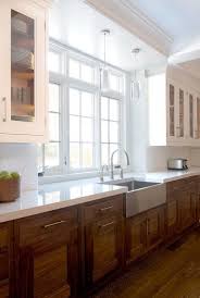 Love The Dark Cabinet With The Light On Top Rustic Kitchen Kitchen Redo Kitchen Renovation