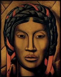 The indigenous woman from Tehuantepec | Alfredo Ramos Martínez | 1920. Like me, many think that Diego Rivera was the father of Mexican art; however, ... - the-indigenous-woman-from-tehuantepec-alfredo-ramos-martinez-1920