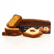 Toast Pain D Epices A La Figue Special Foie Gras France Cake Tradition
