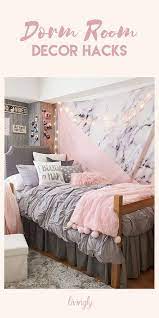 Back To School Dorm Room Hacks Cool Dorm Rooms Room Hacks Dorm Room Decor