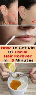 But the hair growth on the conspicuous areas of our bodies spoils our facial beauty and lowers down our confidence. Remove Facial Hair Once And For All With This Natural Remedy In 5 Minutes Diy Facial Hair Removal Get Rid Of Facial Hair Lip Hair Removal