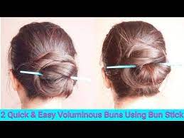 2 Quick Chinese Bunstick Bun Hairstyles Easy Everyday Bun Hairstyles Alwaysprettyuseful Youtube Bun Hairstyles Easy Bun Hairstyles Easy Hairstyles