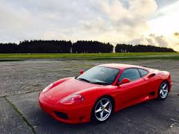 Ferrari yellow in scotland 2008.jpg. 2002 Ferrari 360 Modena Sold
