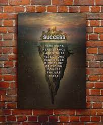 Island Berg Success Painting Canvas Painting Quotes Painting Quotes