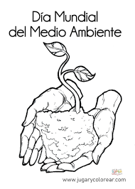 El día mundial del medio ambiente fue establecido por la asamblea general de naciones unidas, se celebra el 5. Dibujos Para Colorear Medio Ambiente Jugar Y Colorear