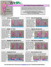 46 Veritable Printable Resistance Band Exercise Chart