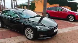 Red tesla model s cars hold their value best on the resale market. Menton France March 2018 Luxury Black Tesla Model Red Tesla Stock Video C Bensib 186713602