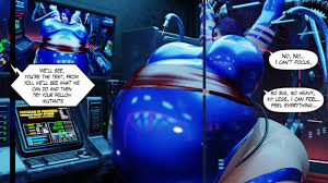 YlandraX Rule 34 hentai - huge belly expansion with big breasts in 3D