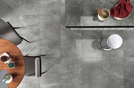 Dining Area With Grey Luxurious Tile Imperial Tile Collection From Novabell Indoor Tile Flooring Imperial Tile