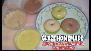 Cara membuat topping donat tiramisu adalah sbb: Resep Glaze Tiramisu Greentea Moccacino Glaze Donat Awet Dan Simple Youtube