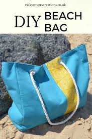 Directions for diy beach towel bag pillow: Pin On Bags