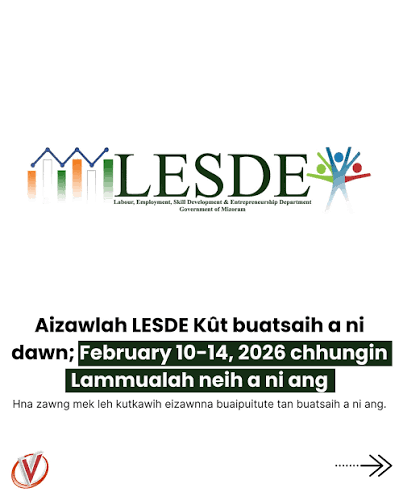 LESDE Kût 2026 — Aizawl (specific venue not stated in official source), Aizawl, Mizoram, India