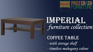 Here is a curated list of the best coffee tables with storage. Imperial Coffee Table In Dark Mahogany At Price Crash Furniture Stylish Furniture For Your Home Youtube