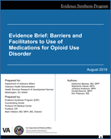 evidence brief barriers and facilitators to use of