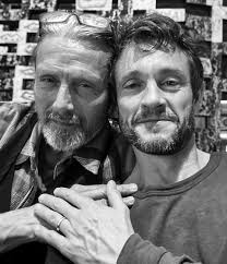 Mads Mikkelsen and Hugh Dancy in a newly shared photo. 📷