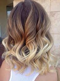 Ombre Dark Brown To Light Brown To Blonde Californianas Cabello Corto Mechas Californianas Cabello Corto Californianas Pelo Corto