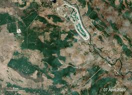 The radiation fallout mostly settled in ukraine, belarus and russia (image: Emergency Mapping Chernobyl Fires From Space