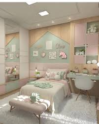 Another tip i read somewhere (i wish i could remember where, because the guy should be given full credit!) anyhow, for kids who become easily overwhelmed when presented with a room that is in disarray and needs to be cleaned… 21 Cool Bedrooms For Clean And Simple Design Inspiration Girl Bedroom Designs Small Room Bedroom Bedroom Design