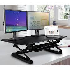 Symple Stuff Standing Desk Converter Wayfair In 2020 Standing Desk Converter Standing Desk Desk