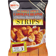 Once the oil is hot place tenders in oil and cook about 3 minutes on each side or until golden brown. Iceland S Scarily Spicy Range Uses The World S Hottest Chili And Comes With A Warning Label Manchester Evening News