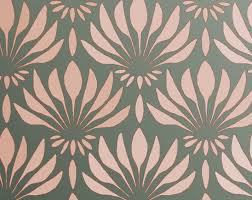 Check spelling or type a new query. Pattern Stencil For Walls Art Deco Pattern Fan Flowers Large Allover Wall Stencil Reusable Easy Diy Home Decor Art Deco Pattern Art Nouveau Pattern Stencils Wall