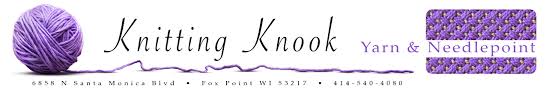 No, it's not tunisian crochet, or any other type of crochet; Knitting Knook Logo Jpg Lynden Sculpture