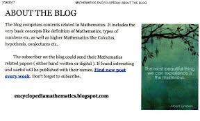 Mathematics Encyclopedia Definition Of Mathematics Mathematics Basic Concepts