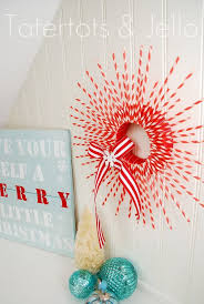 Carnival party serpentine decoration, paper ribbons for your design. 22 Beautiful And Easy Diy Christmas Wreath Ideas