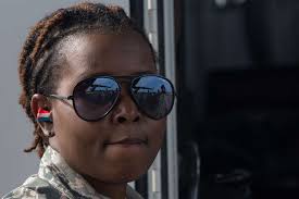 U.S. Air Force Staff Sgt. Rose Syengo, medical technician