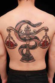 蛇と天秤のタトゥーデザイン BLOG | GENKO tattoo studio