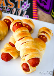 Crescent Roll Mummy Dogs Big Bear S Wife Savory Halloween Recipe