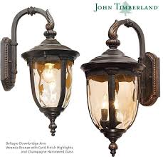 John Timberland Bellagio Carriage Style Outdoor Downbridge Arm Top Arm Wall Lights In 2020 Outdoor Hanging Lights Outdoor Post Lights Outdoor Lighting