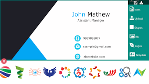 A business card is a small printed card that includes information about a person's vocation or business. Download Business Card Maker Free Visiting Card Maker Photo 7 0 Apk For Android