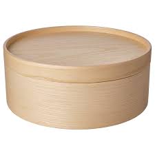 Mallgroda Box With Lid Ash Veneer 9 X4 Ikea Box With Lid Storage Boxes With Lids Ikea