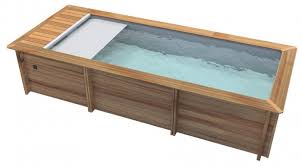 Piscine Bois Urbaine Bwt Mypool 6 00mx2 50m Avec Couverture Automatique Integree Sdc Piscine