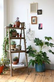 Each Wooden Ladder Is A Good Product For Diy Decoration In The Home And Garden Decoration Trends In 2020 Pflanzen Dekor Pflanzenregale Zimmerpflanzen