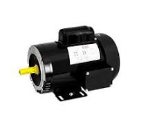 5 hp NEMA AC Induction Motor, Single Phase 230V, ODP/TEFC