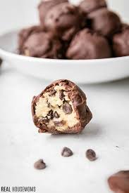 We may earn commission from links on this page, but we only recommend pr. Keto Chocolate Chip Cookie Fat Bombs Real Housemoms