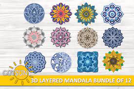 Free Free 100 Design Layered Mandala SVG PNG EPS DXF File