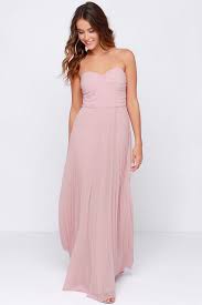Lulus Exclusive Always Charming Strapless Blush Pink Maxi Dressat Lulus Com Blush Maxi Dress Blush Pink Maxi Dress Blush Bridesmaid Dresses