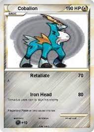 Color them in online, or print them out and use crayons, markers, and paints. Pokemon Cobalion 25
