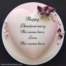 Myflowertree has gained popularity by offering their exclusive services. Wedding Anniversary Wishes Cake Images With Name