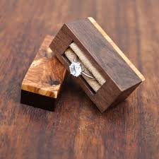 From classic ring boxes, to diy ring boxes, to engagement ring boxes with cameras and lights, this list has it all! Ring Box Made From Black Walnut And Olivewood Burl Hidden Magnets On The One Part Of The Box Unique Item Wooden Ring Box Wood Ring Box Unique Items Products