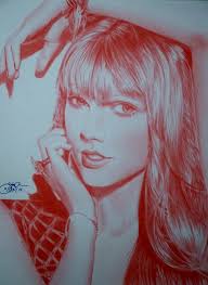 794x1067 taylor swift pencil drawing … Taylor Swift Red Colored Pencil Drawing From Years Ago Drawing
