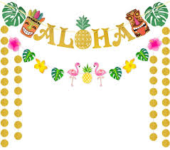 24+ luau party hibiscus flower clear party cups or 20+ vinyl decals. Hawaiian Party Decorations Aloha Banner Flamingo Pineapple Tiki Tropical Luau Party Supplies Buy Aloha Banner Luau Party Supplies Hawaiian Party Decorations Product On Alibaba Com